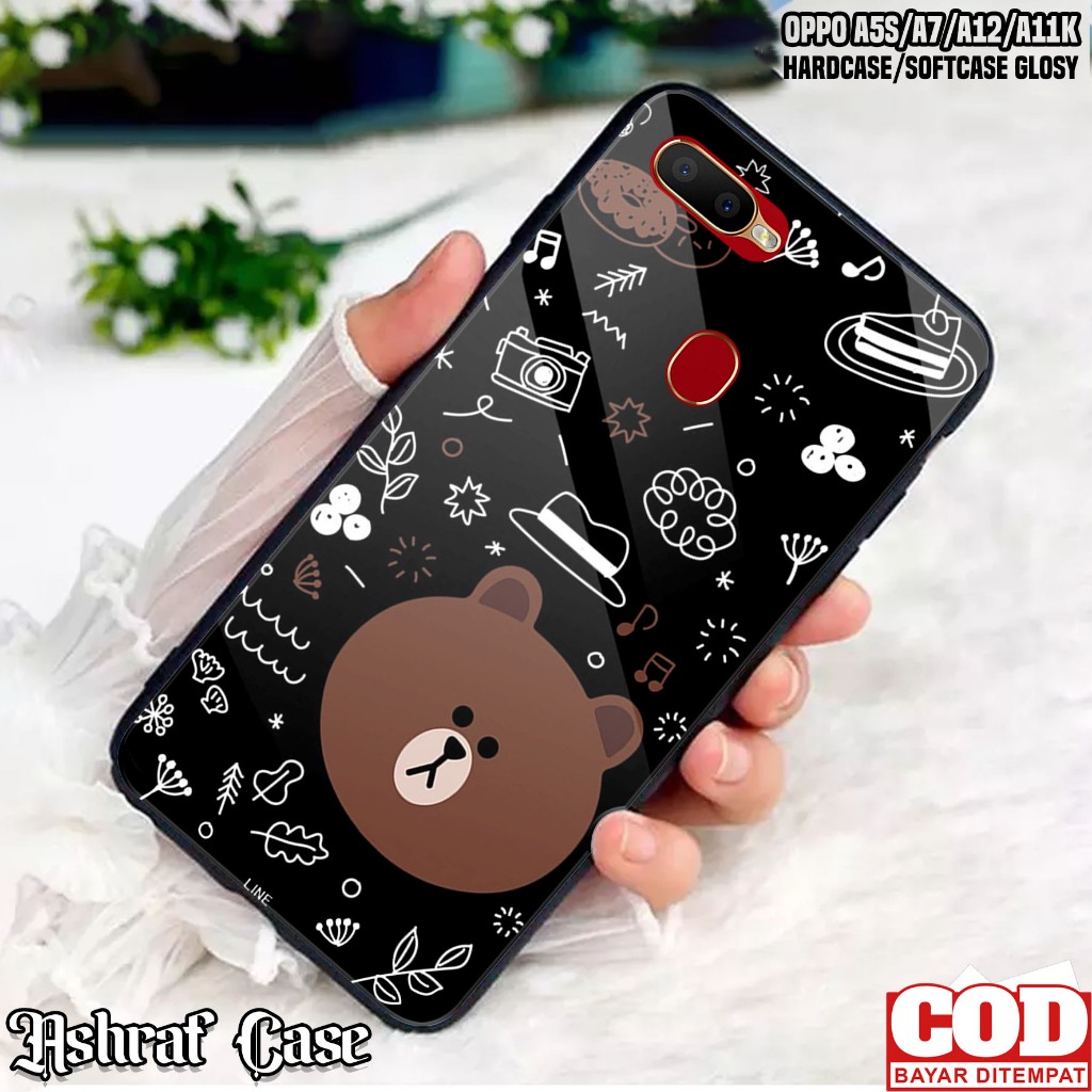 Case Oppo A5S A12 A7 A11K - Casing Hp Oppo A5S A12 A11K A7 ( LN ) Silikon Hp Oppo A5S A12 - Kesing H