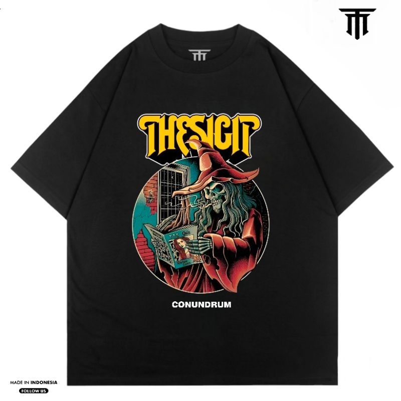 The Sigit - Conundrum - T-shirt Black Kaos Band The Sigit