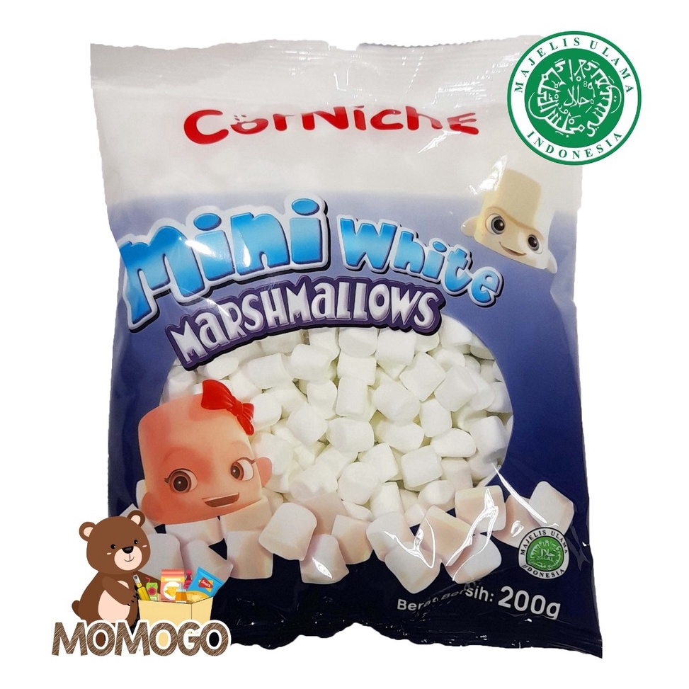 

Bests3ller CORNICHE MINI WHITE MARSHMALLOW 200GR Diskon