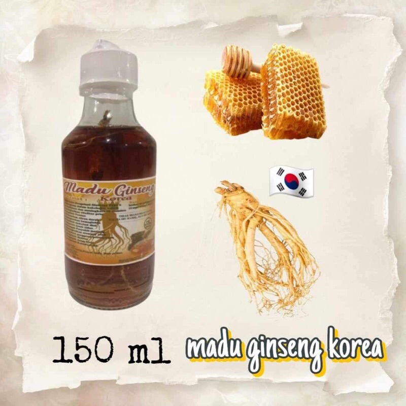 

Madu Ginseng KOREA ASLI 100%