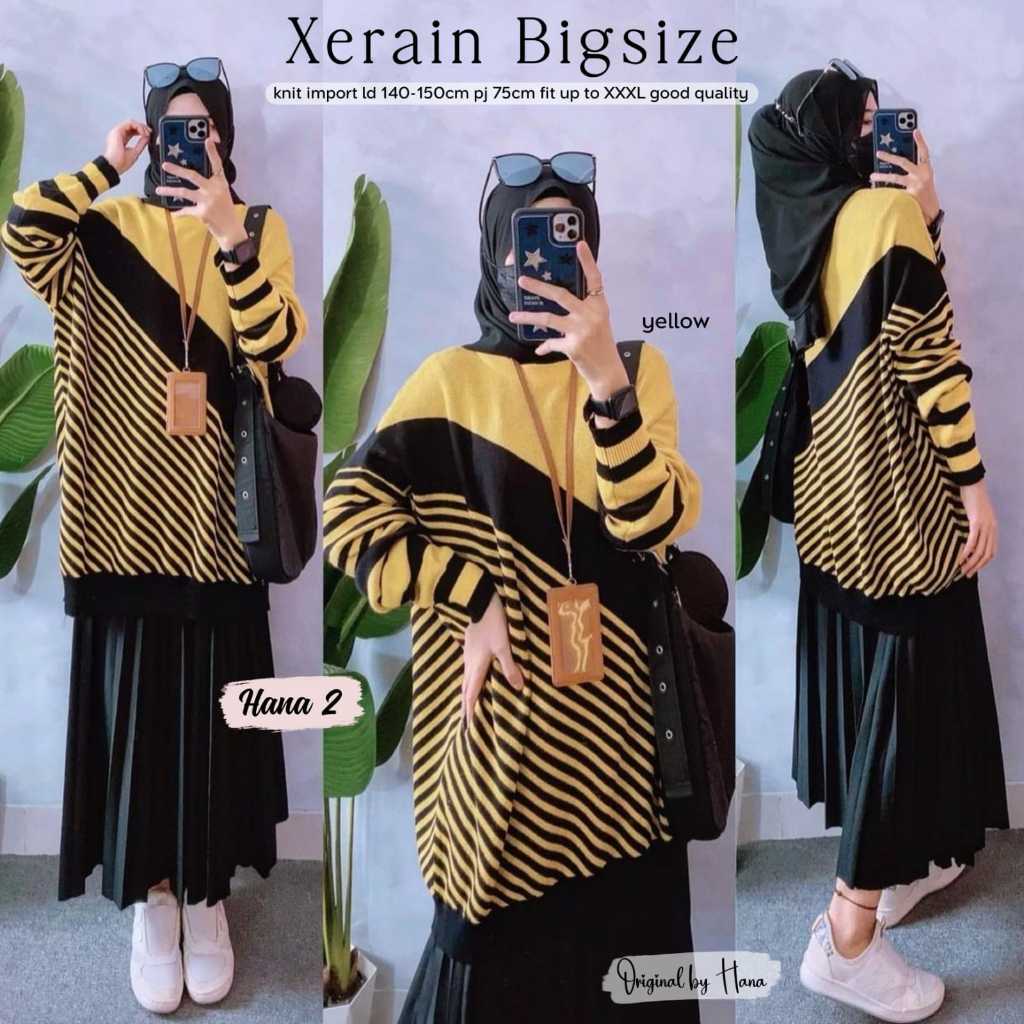 BLOUSE WANITA KOERAN STYLE JUMBO MOTIF KEKINIAN BAJU ATASAN WANITA TERBARU BLOUSE RAJUT IMPORT JUMBO