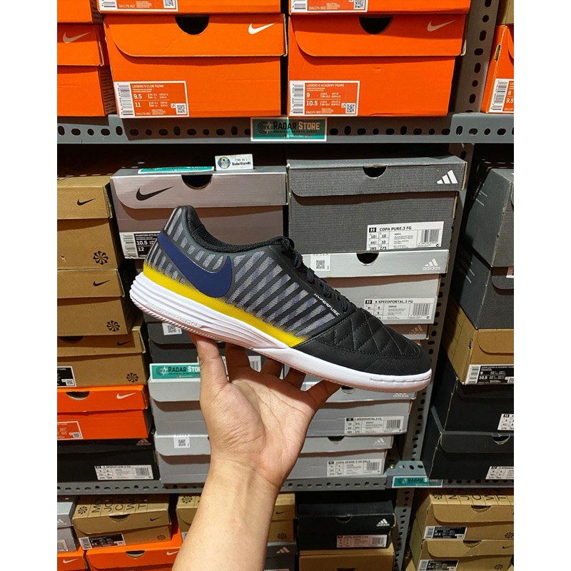 Sepatu Futsal Nike LunarGato II IC Midnight Navy 580456-009 Original BNIB