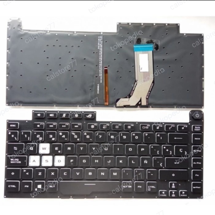 Keyboard Laptop Asus Rog Strix G15 G512 G512L G512LI G512 Backlight