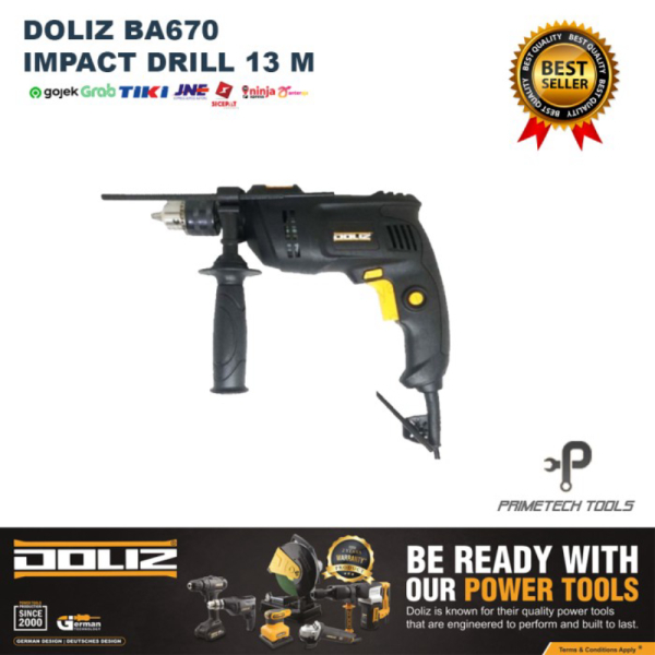DOLIZ BOR TEMBOK IMPACT DRILL BA670 Murah