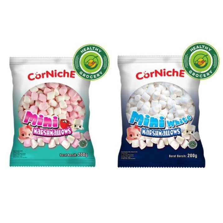 

Sup3r Sale CORNICHE Halal Mini Marshmallow Permen 200gr / Snow White / Pink White / Marshmellow / Mallow / Cornichi / Kornichi / Murah [58]