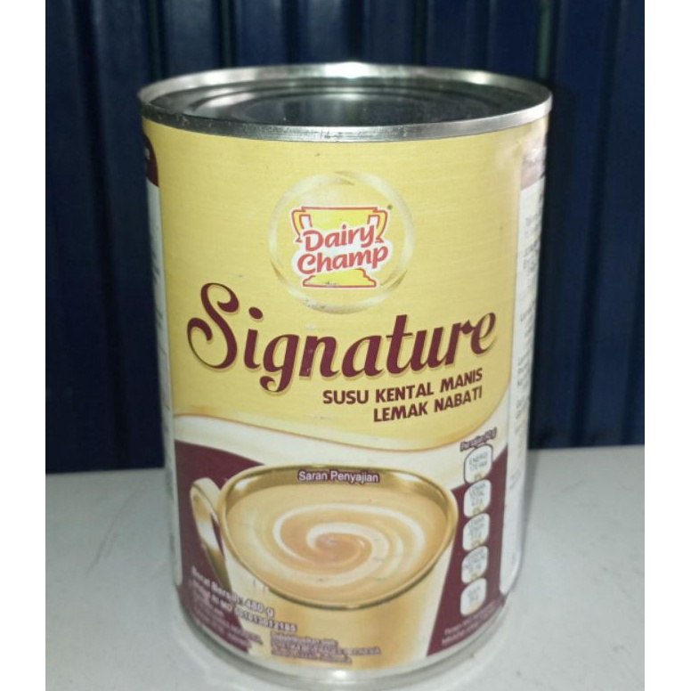 

65 Susu Kental Manis Lemak Nabati Signature 480 gr 4533