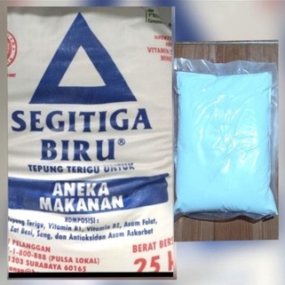 

[☠V57/] tepung terigu segitiga biru repack 1 kg Only One