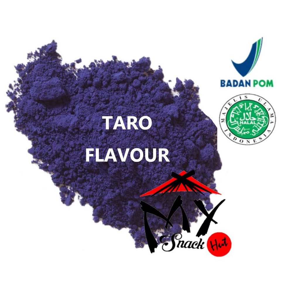 

[❆S68➢] TARO FLAVOUR POWDER 50GR - BIANG SWEET POTATO FLAVOR - SERBUK PERISA TARO BUBUK - PE TALAS UNGU IMPORT HALAL MUI [90]