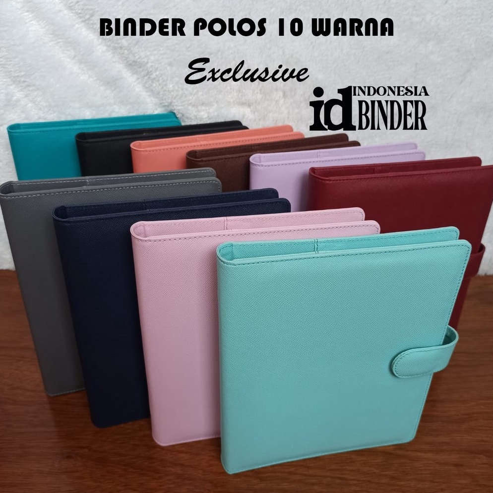 

el Terkini.. BINDER POLOS EXCLUSIVE 12 WARNA PILIHAN A5 DAN B5 81