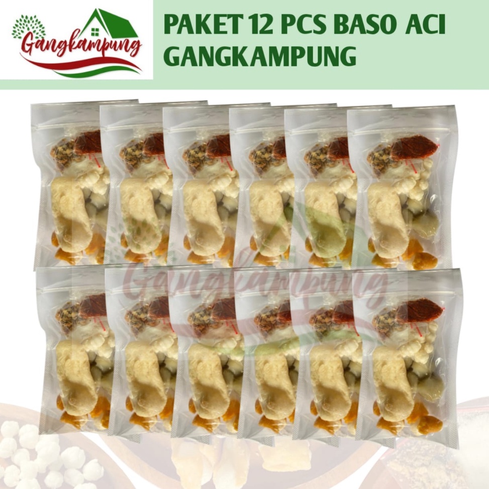 

COD Baso Aci Gangkampung 12pcs ➭Diskon Promo