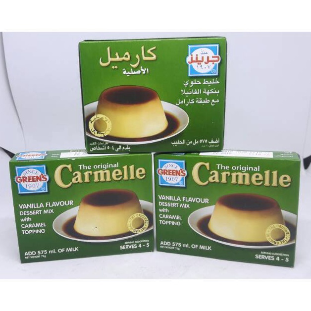 

[PRODUK KAMEM50] GREENS CARMELLE VANILLA FLAVOUR.. Buruan Beli