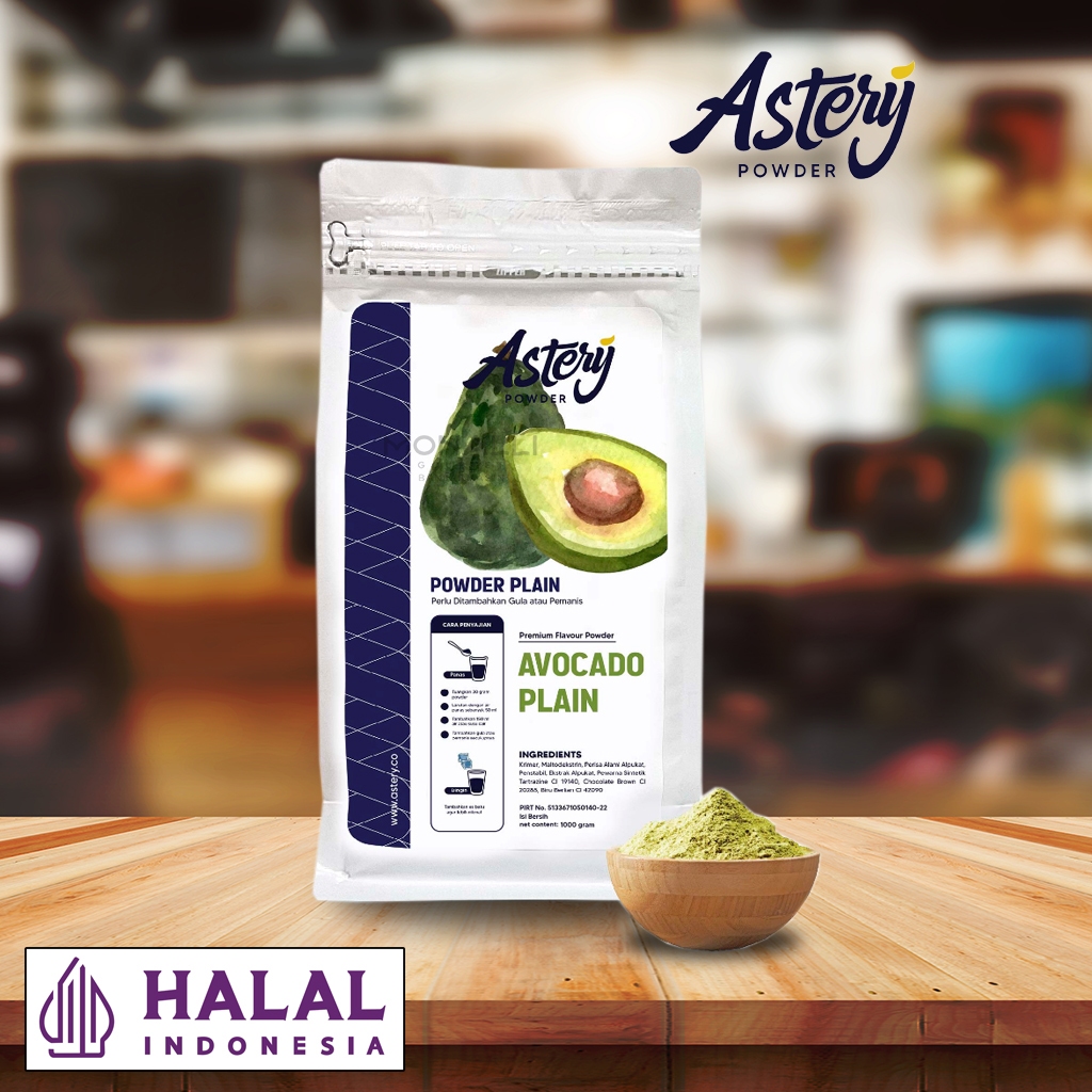 

Bubuk Minuman Avocado Plain Powder Drink Ala Cafe - 1 Kg