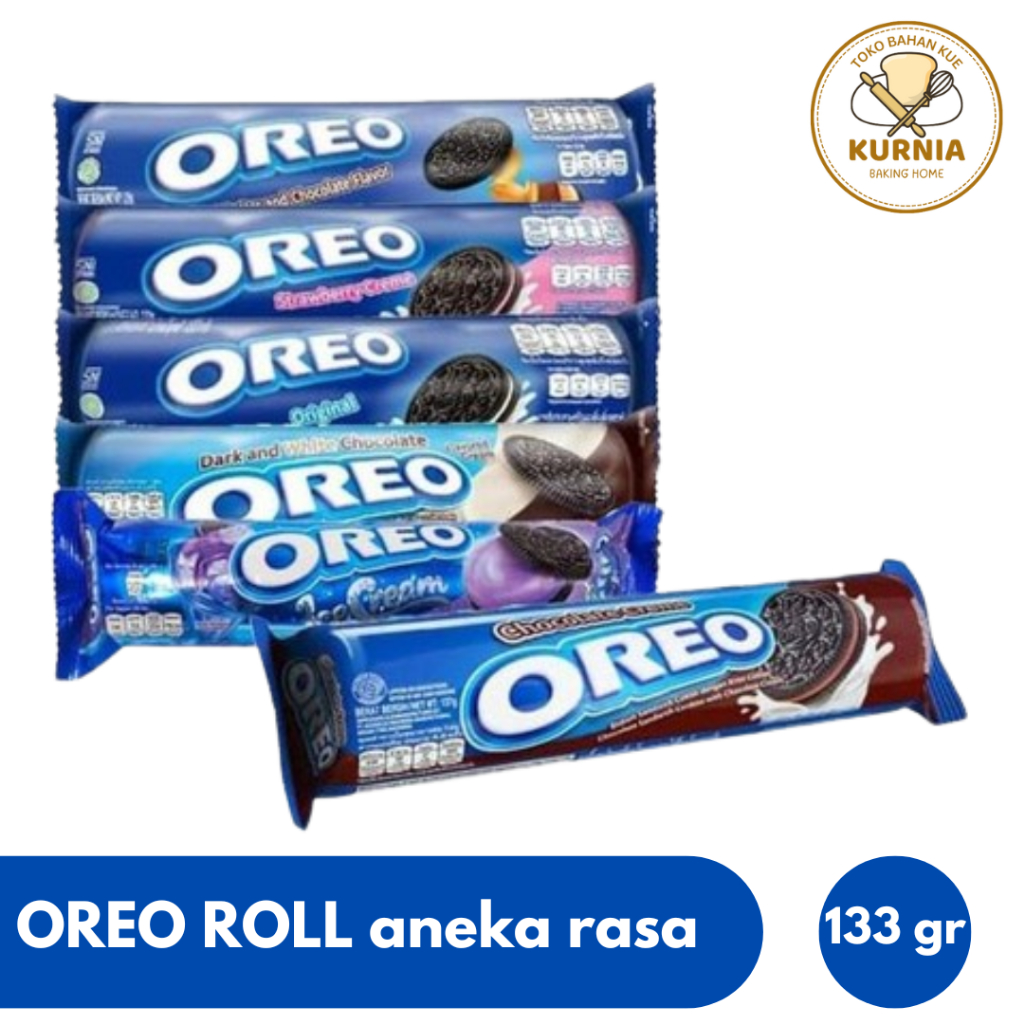 

OREO BISKUIT KEMASAN ROLL 133 gr – ANEKA RASA