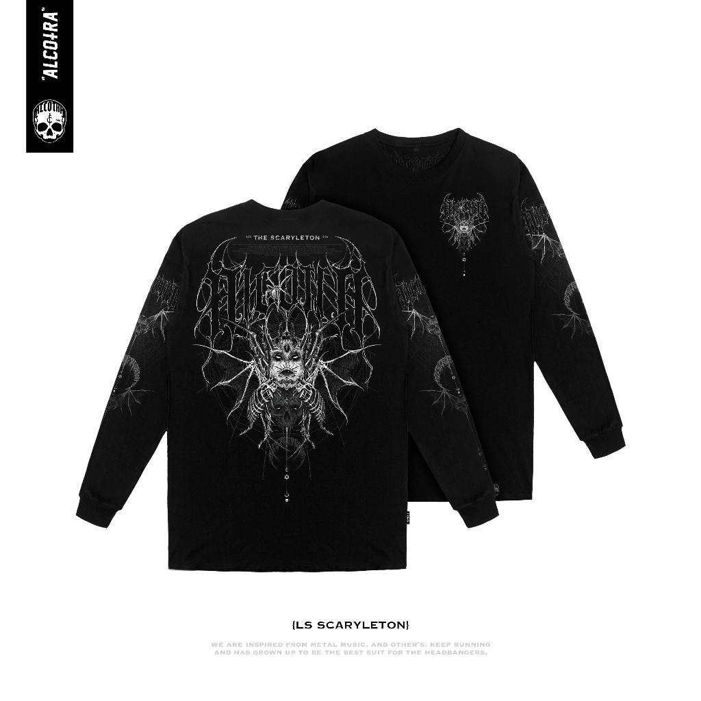 LS SCARYLETOHON // LONGSLEEVE SCARYLLETON ALCOTRA // KAOS LENGAN PANJANG ALCOTRA