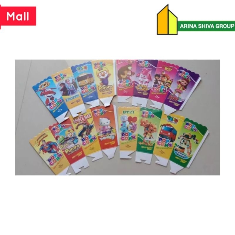

300 LEMBAR KERTAS POPCORN 12 × 6 BAHAN DUPLEK POPCORN BERKUALITAS | KARDUS KEMASAN POPCORN UKURAN 12 × 6 PRODUK TERBARU | DUS POPCORN 12 × 6 MURAH | TOKO POPCORN OFFICIAL | SHIVACORP 224