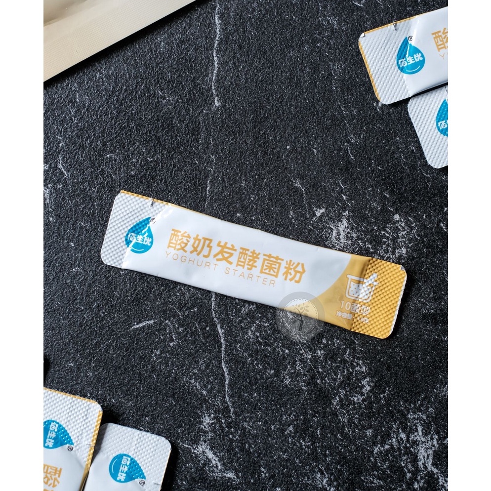 

[KQA81] STARTER YOGHURT - BIBIT YOGURT PREMIUM SACHET 1GR 6763