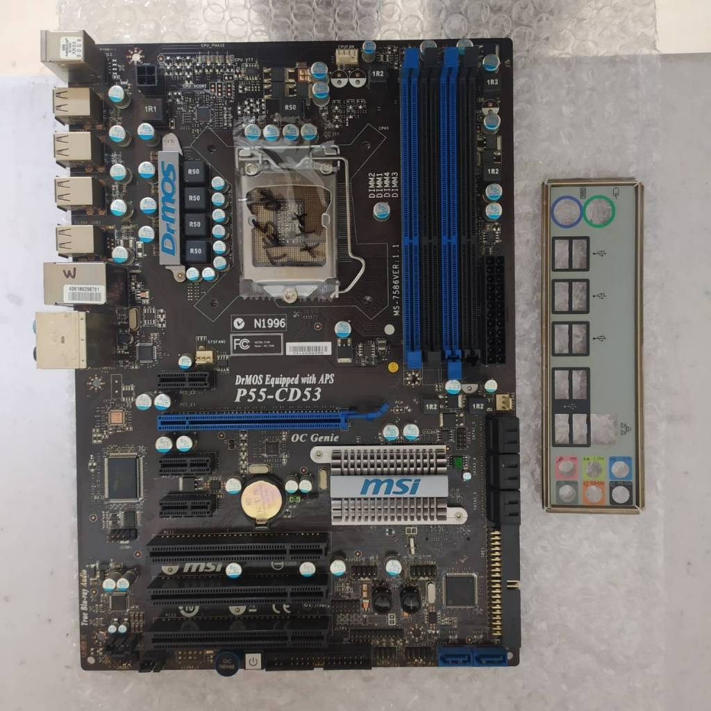 PAKET MAINBOARD P55 + INTEL CORE i5 750 / i5 760 LGA 1156