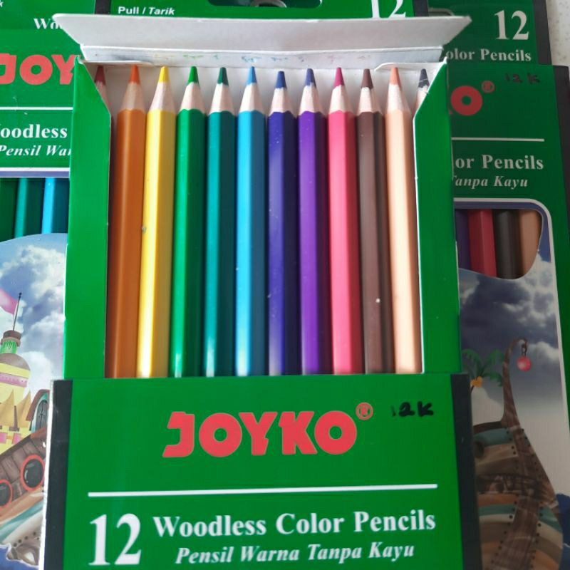 

PENSIL WARNA ISI 12 PANJANG JOYKO