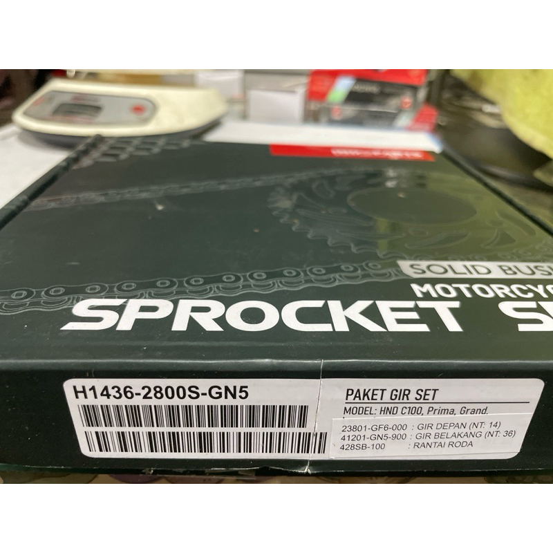 Gir set Grand c100 prima merk Indopart