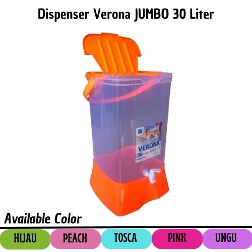 Water Dispenser Jumbo 30 Liter / Dispenser Verona / Ice Bucket
