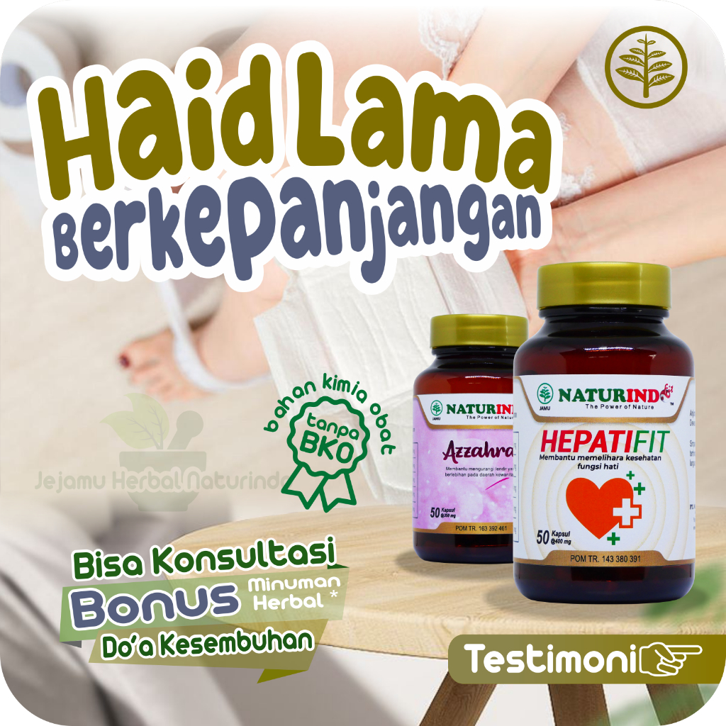 Obat Haid Lama Menstruasi Berkepanjangan Pendarahan Telat Haid Mengurangi pendarahan selama Haid Hep