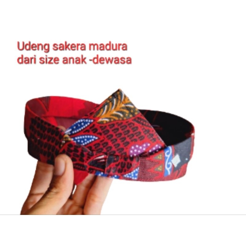 (kirim cepat)UDENG SAKERA MADURA/UDENG KHAS MADURA