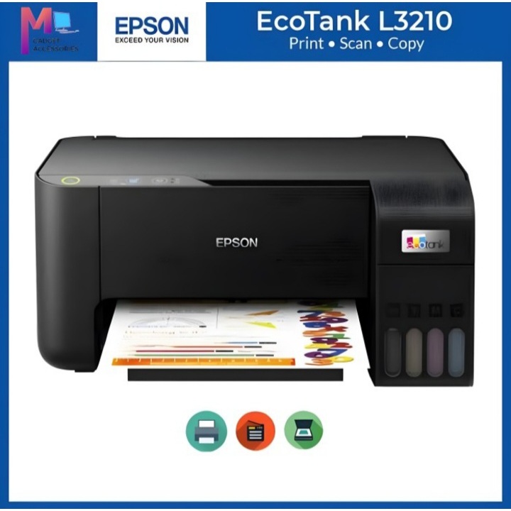 Printer Epson EcoTank L3210/ L 3210 Print Scan Copy Original