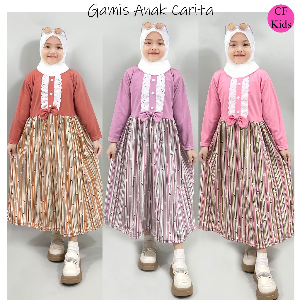 CF Kids Gamis Anak Carita