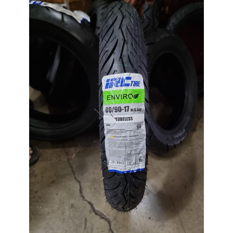 BAN LUAR 80/90-17 IRC TUBLES ENVIRO NR91 / RING 17