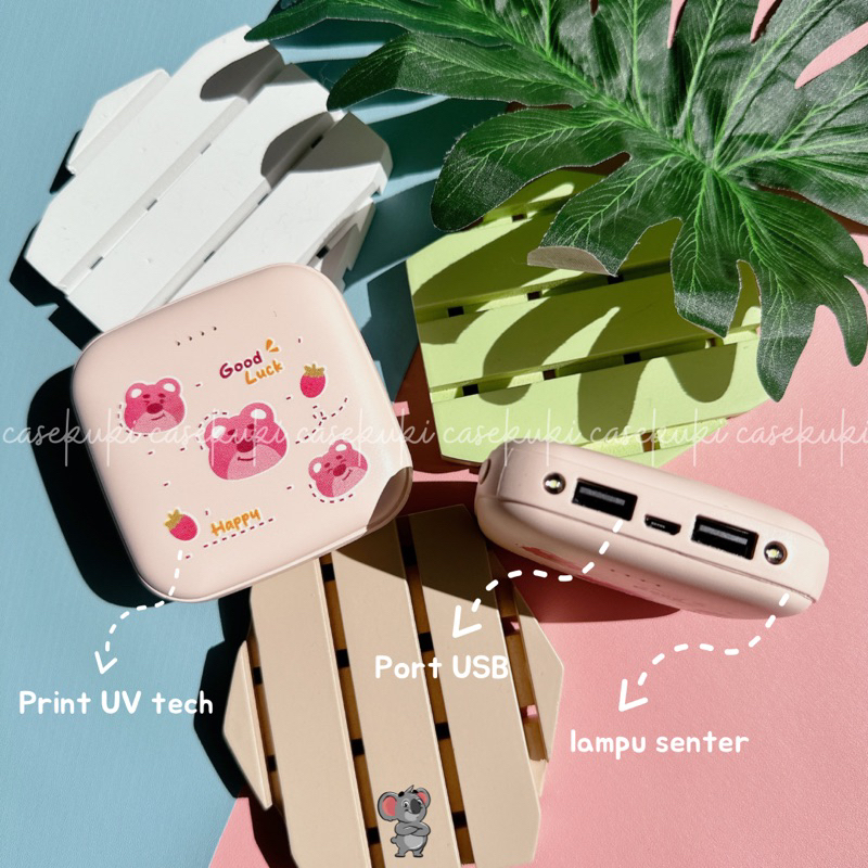 POWERBANK LOTSO CUSTOME PORTABLE 10000mAh