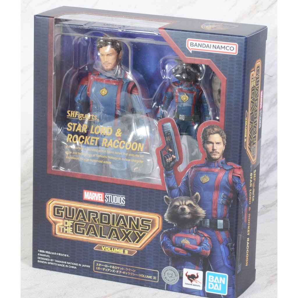 SHF Star Lord & Rocket Raccoon V3 65000