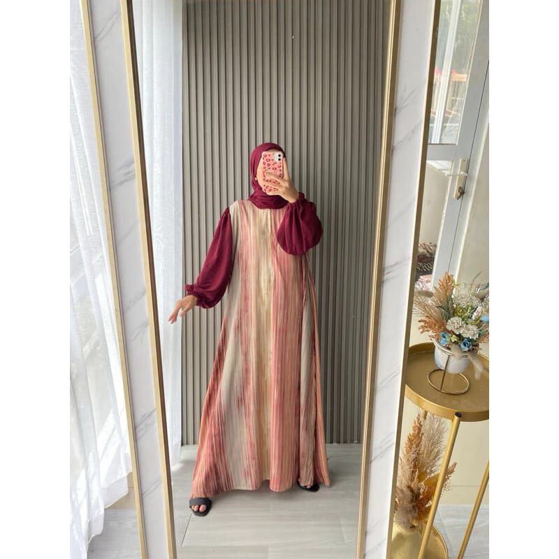 supplier fassion baju gamis set hijab bkk
