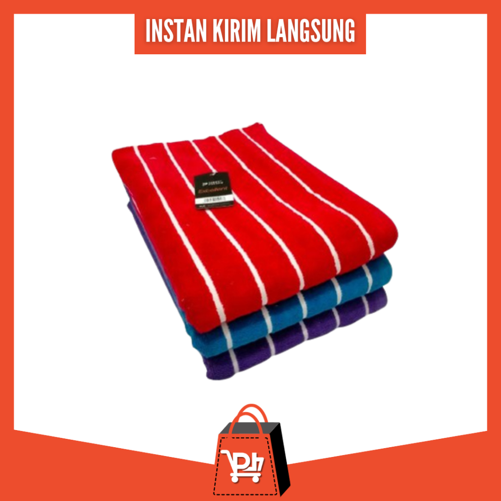 [ Instan 2 Jam ] Towel Terry Palmer Excellent Motif EX-30413 70x135 / Handuk Mandi Dewasa