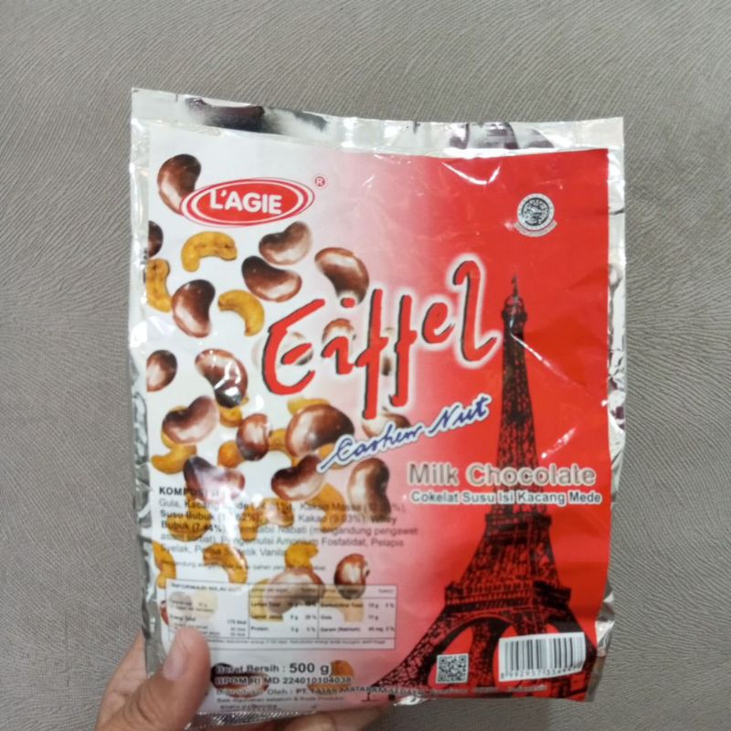 

cokelat Lagie cashew nut mede berat 500gr