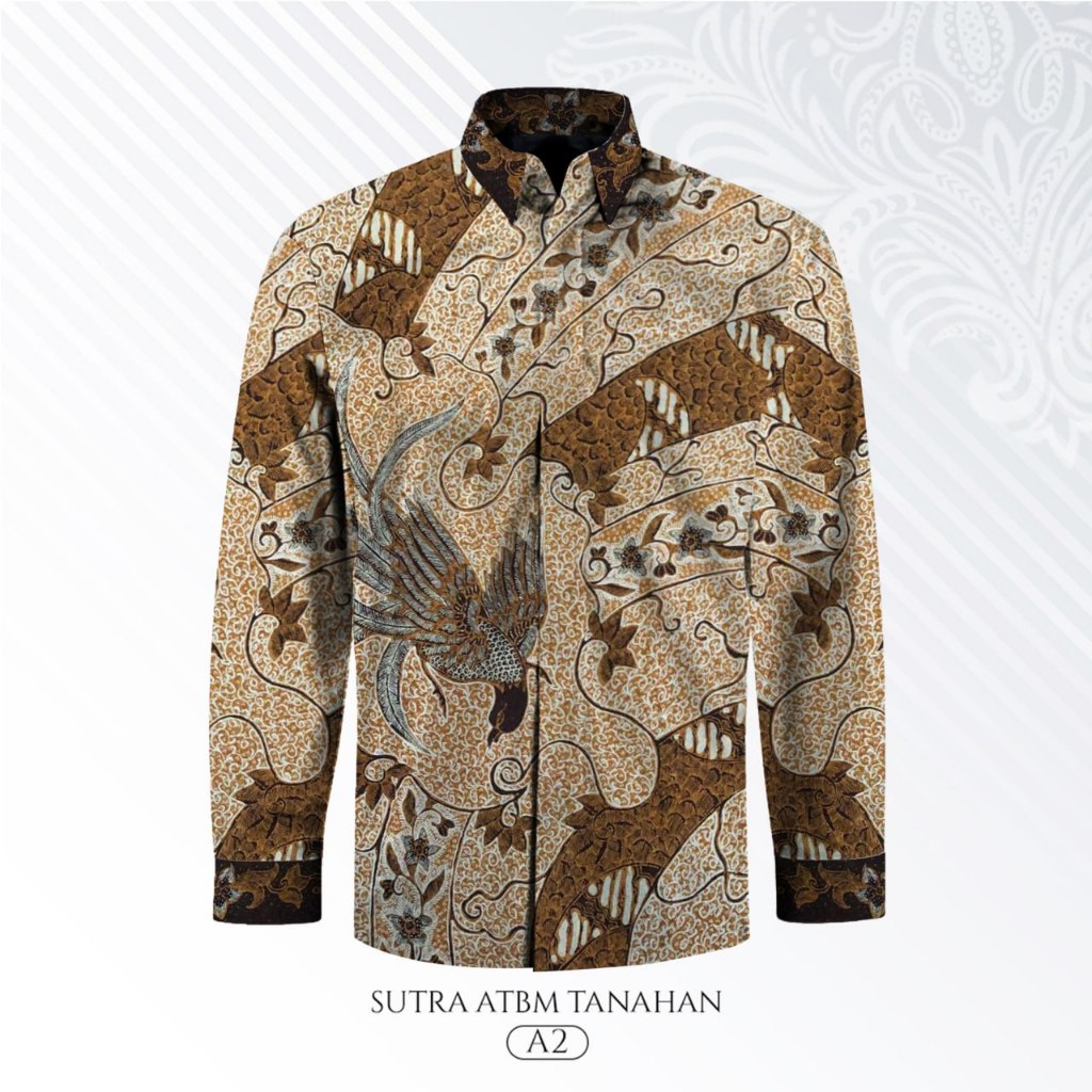Kemeja batik pria lengan panjang Kemeja batik cowok Kemeja batik jumbo xxxl pria Kemeja batik anak m