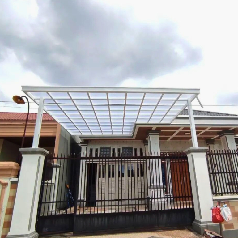 Kanopi baja ringan atp SolarTuff transparant Malang