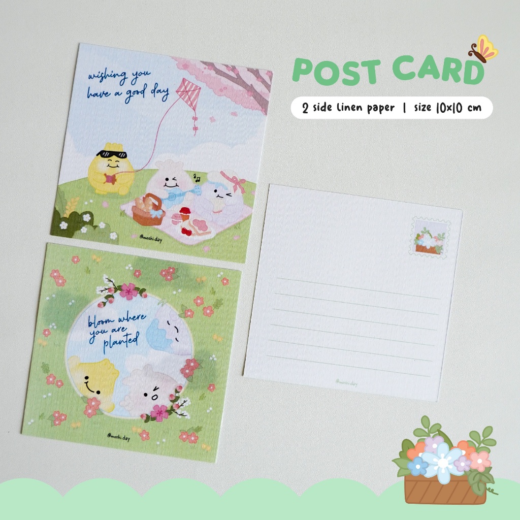 

[Picnic] Moshi Day Post Card