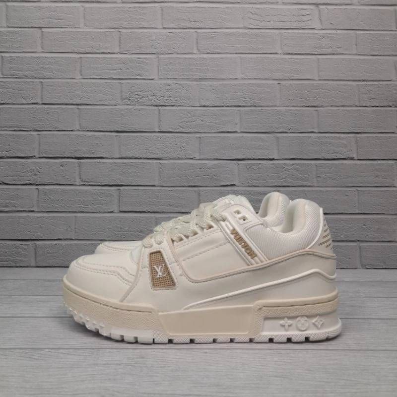 LV Trainer Maxi Candy White Premium Original