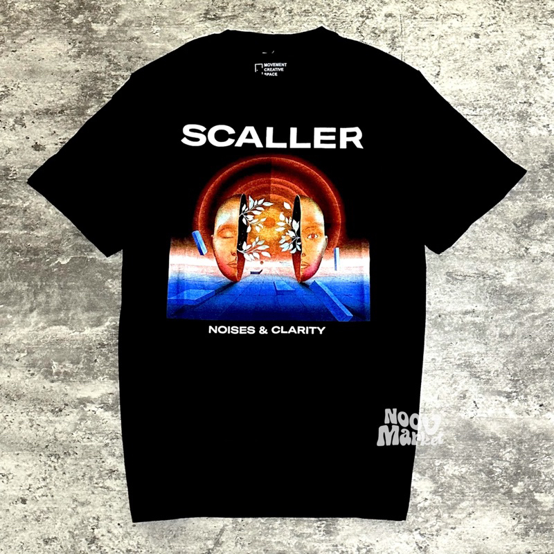 NOOV MUSIC Tshirt Baju Kaos Scaller - Noise And Clarity Tshirt - Black | Original Merchandise