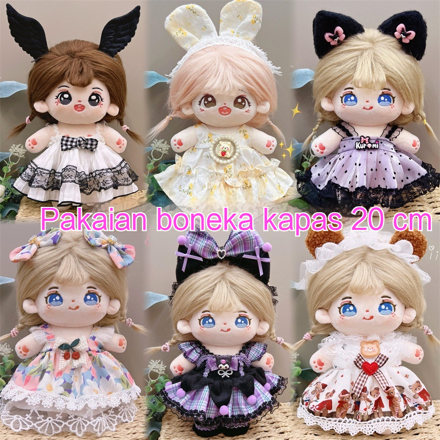 20 cm Cotton Doll Cute Sweet Dress 20 cm Doll Doll Dress Lolita
