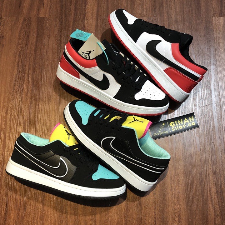 Terlaku,, Pria & Wanita Sepatu Sneakers low bio hack Paris Neon Premium import Quality.