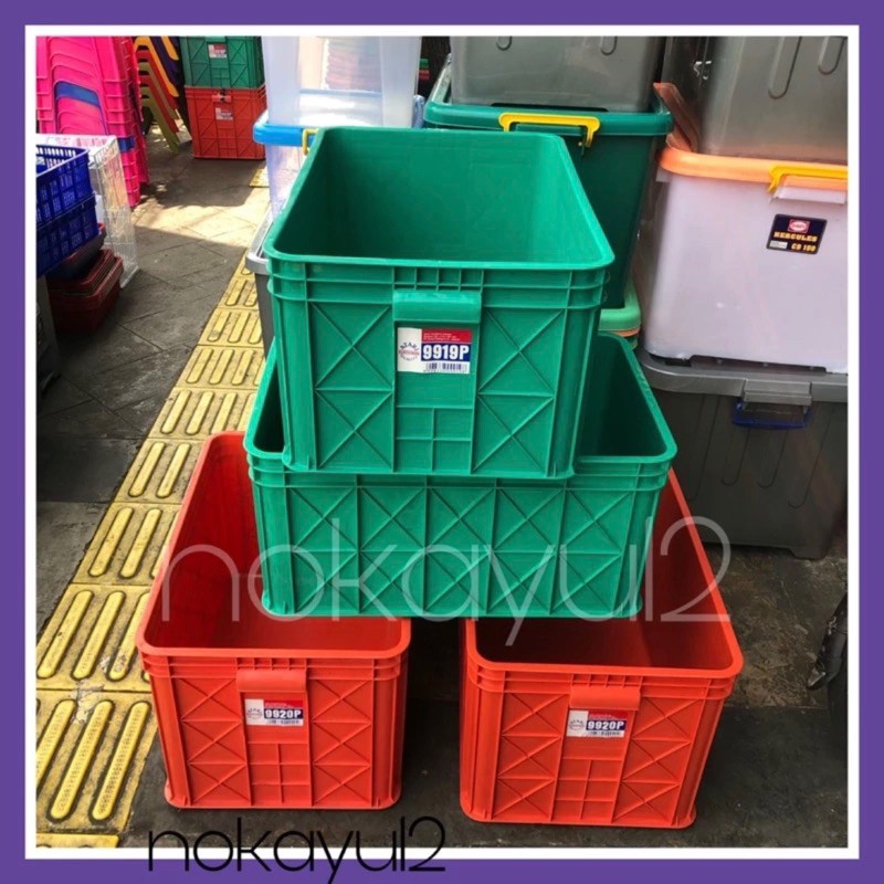 CONTAINER BOX INDUSTRI 9919P - 9920 P ATARI / KERANJANG INDUSTRI RAPAT BOX TAHU ATARI