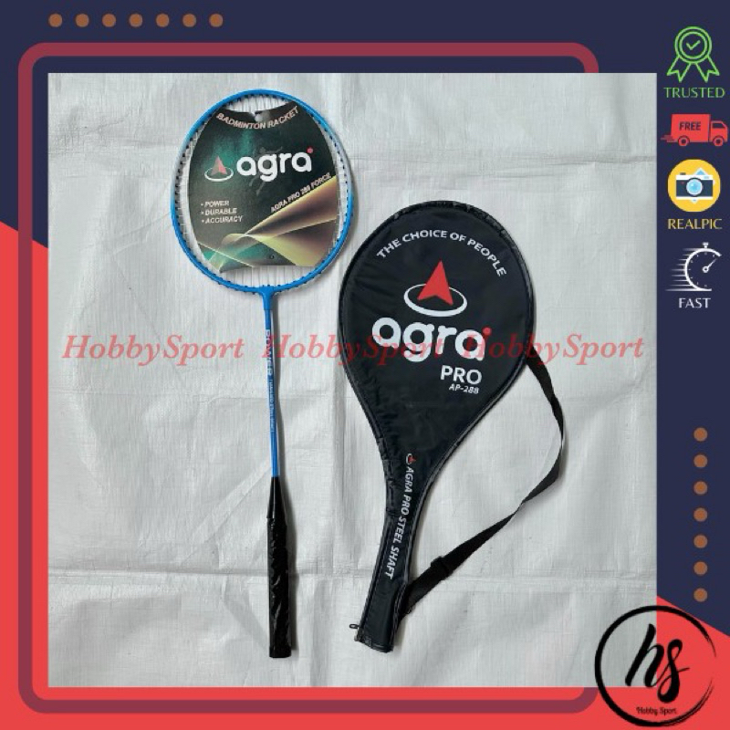 Raket Badminton Agra Pro AP-288 Racket Bulu Tangkis Reket BuluTangkis