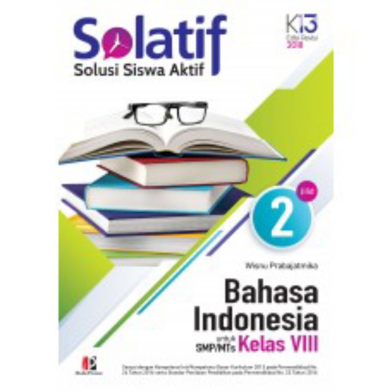 

BUKU MASMEDIA SMP SOLATIF BAHASA INDONESIA KELAS 1 2 3