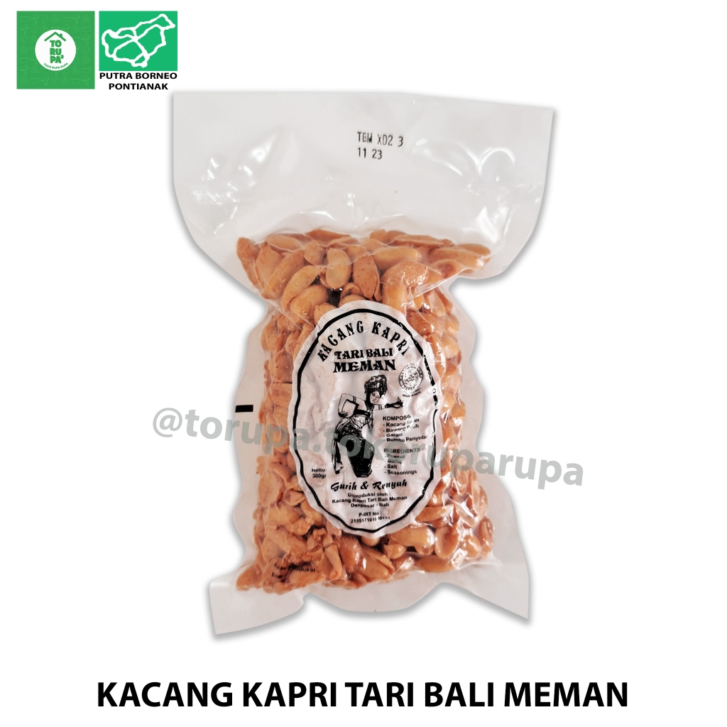 

Kacang Kapri 300gr / Kacang Bali Tari Bali Meman / Snack Kacang Kacangan