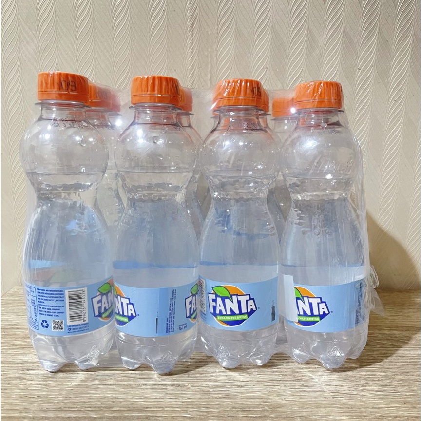 

[✣K30➤] Fanta Soda Water / Fanta Air Soda 250ml (isi 12) LUSINAN Raih Diskon