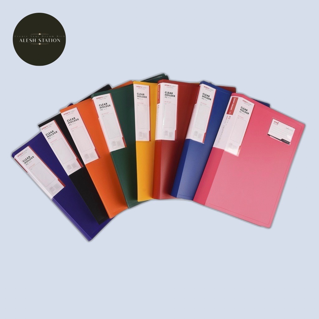 

Clear Holder Folio Inter X 60 Pocket / Display Album / Dokumen Keeper