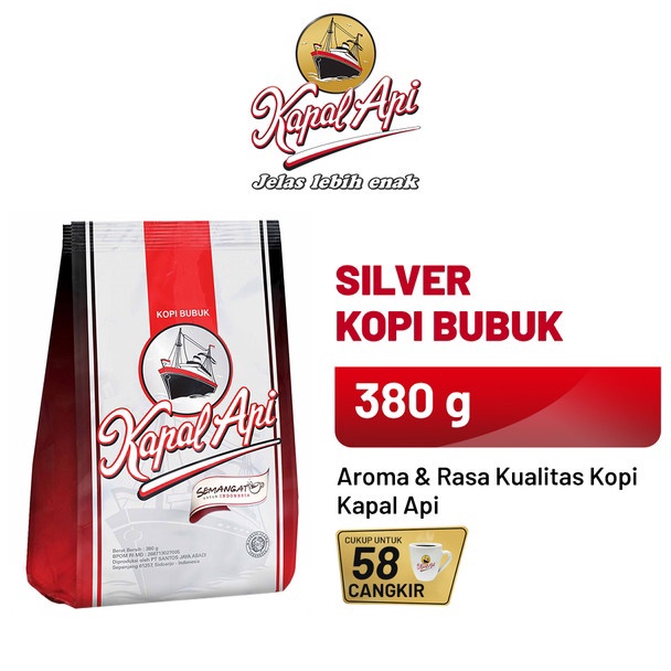 

[‰A38>] KAPAL API Special Silver 380 gr Promo Murah