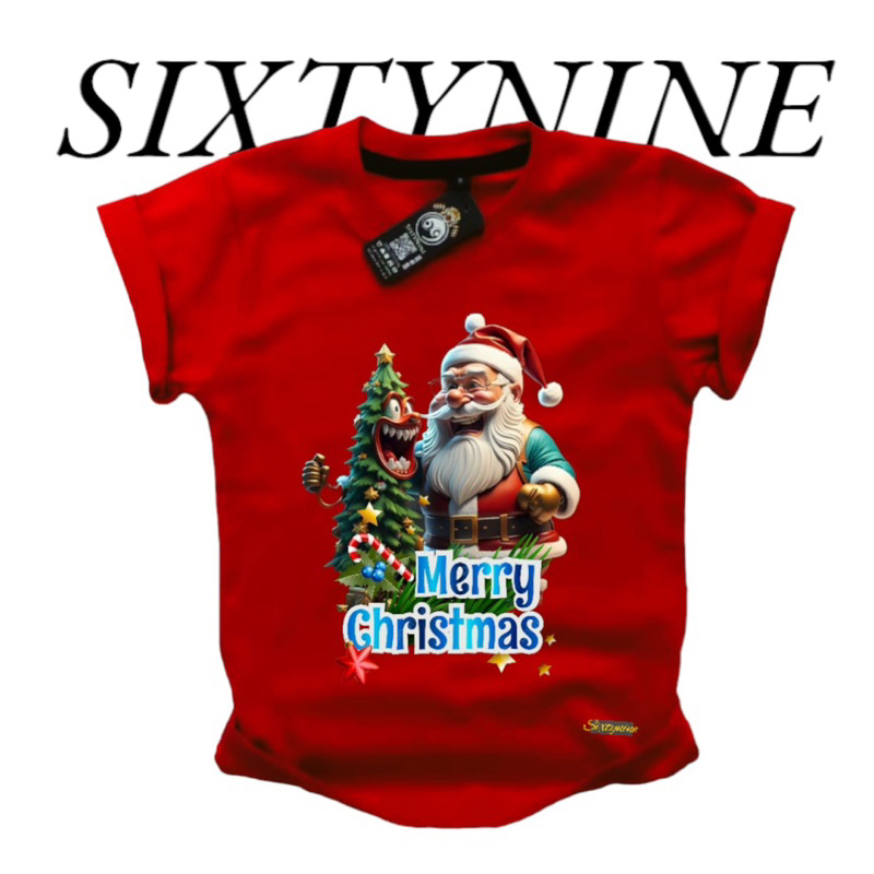 baju anak laki laki dan perempuan usia 1-10tahun spesial motif natal