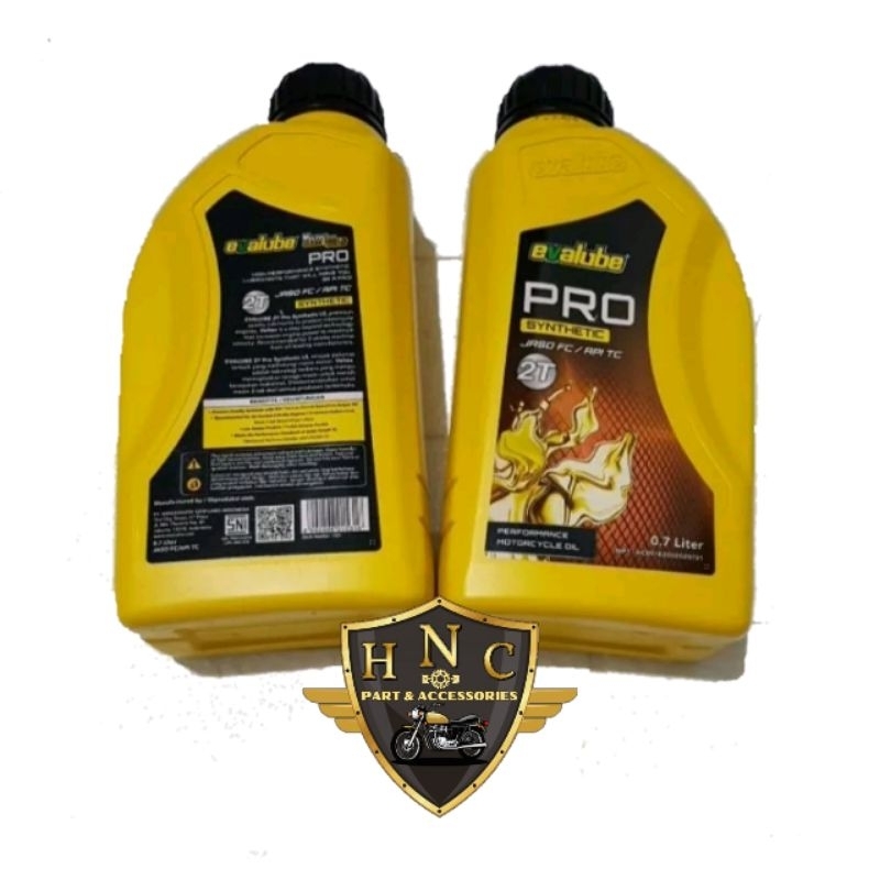 OLI SAMPING EVALUBE 2T PRO SYNTHETIC 700ml ORI, WANGI MEMPESONA